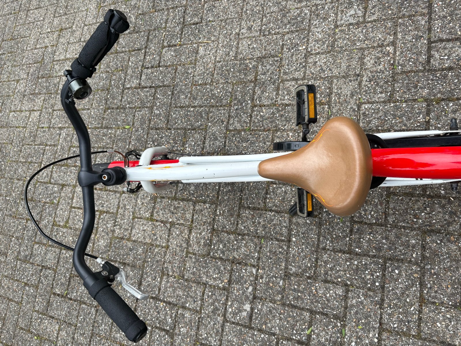 Popal Black Fighter 20 inch kinderfiets met slot, Ophalen, Gebruikt, 20 inch of meer