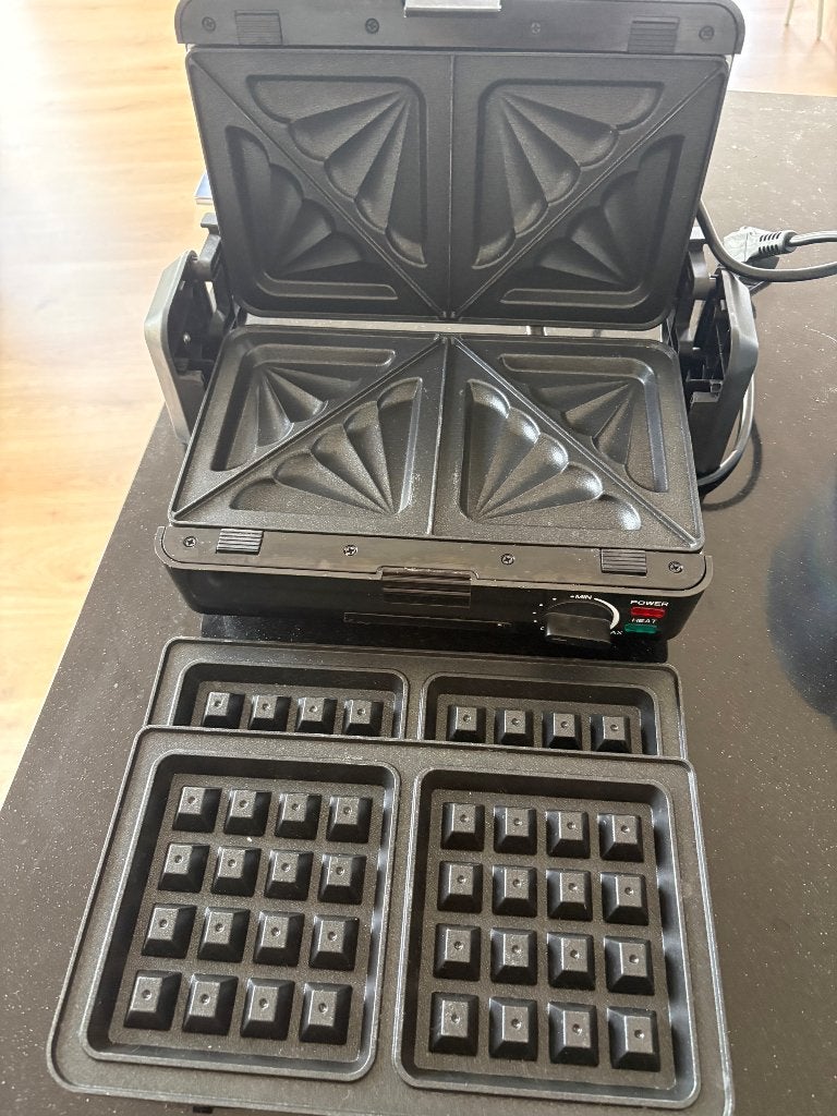 Pancake Waffle maker machine, Ophalen of Verzenden, Zo goed als nieuw, Minder dan 4 personen