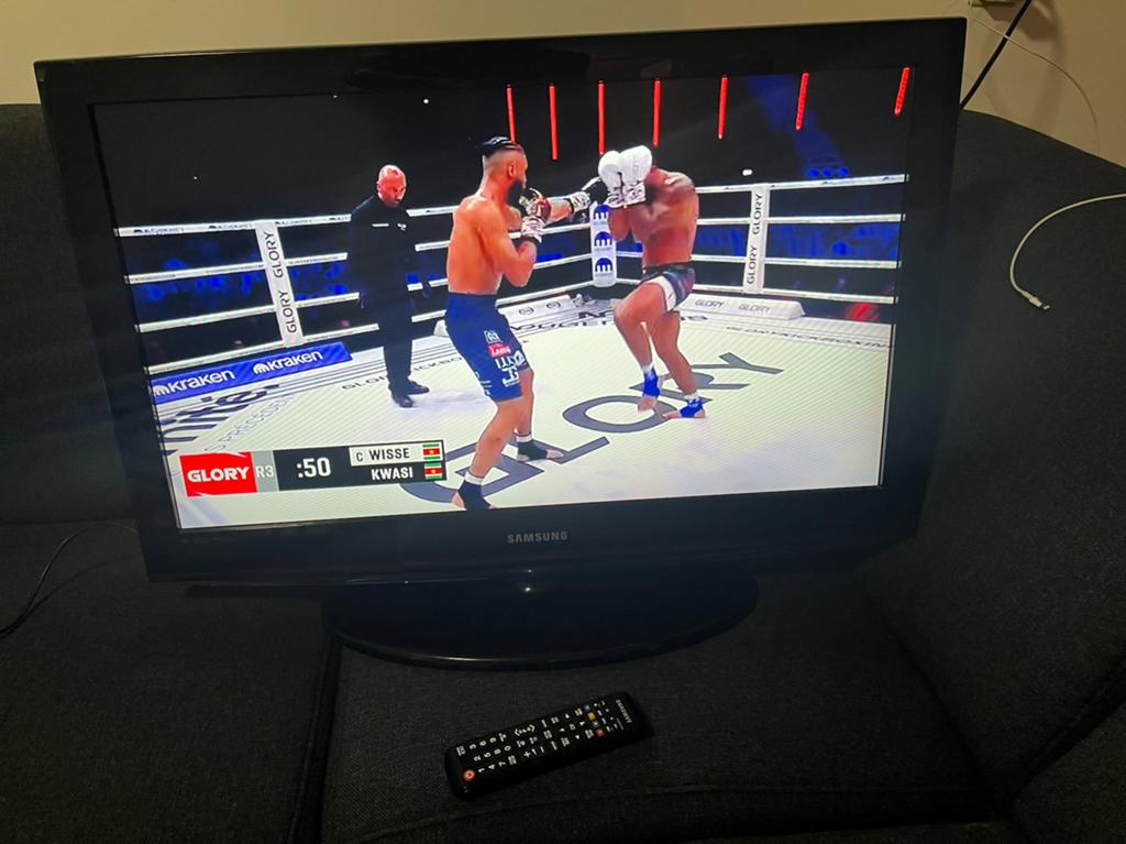 Samsung 32 inch TV + afstandsbediening | HDMI |Werkt perfect, Ophalen, 50 Hz, Samsung