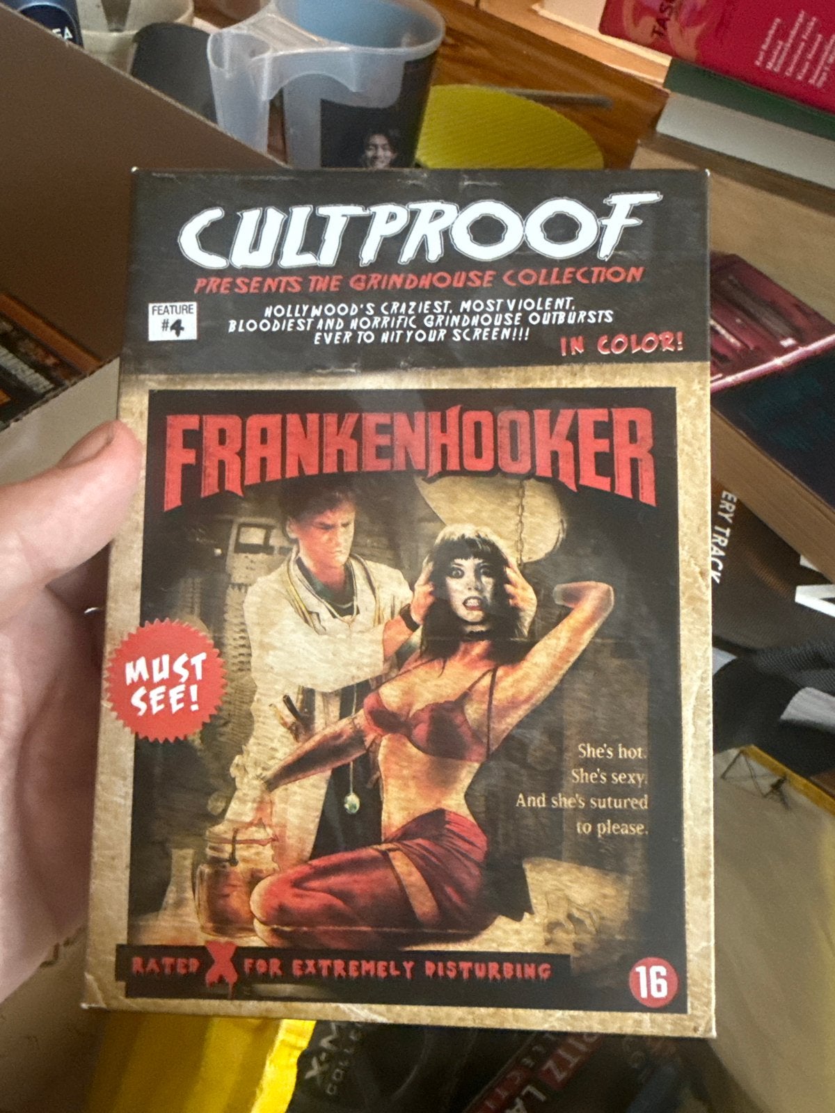 Frankenhooker - Cult Classic Horror Film (DVD), Cd's en Dvd's, Dvd's | Horror, Vanaf 16 jaar, Ophalen of Verzenden, Gebruikt, Horror-komedie