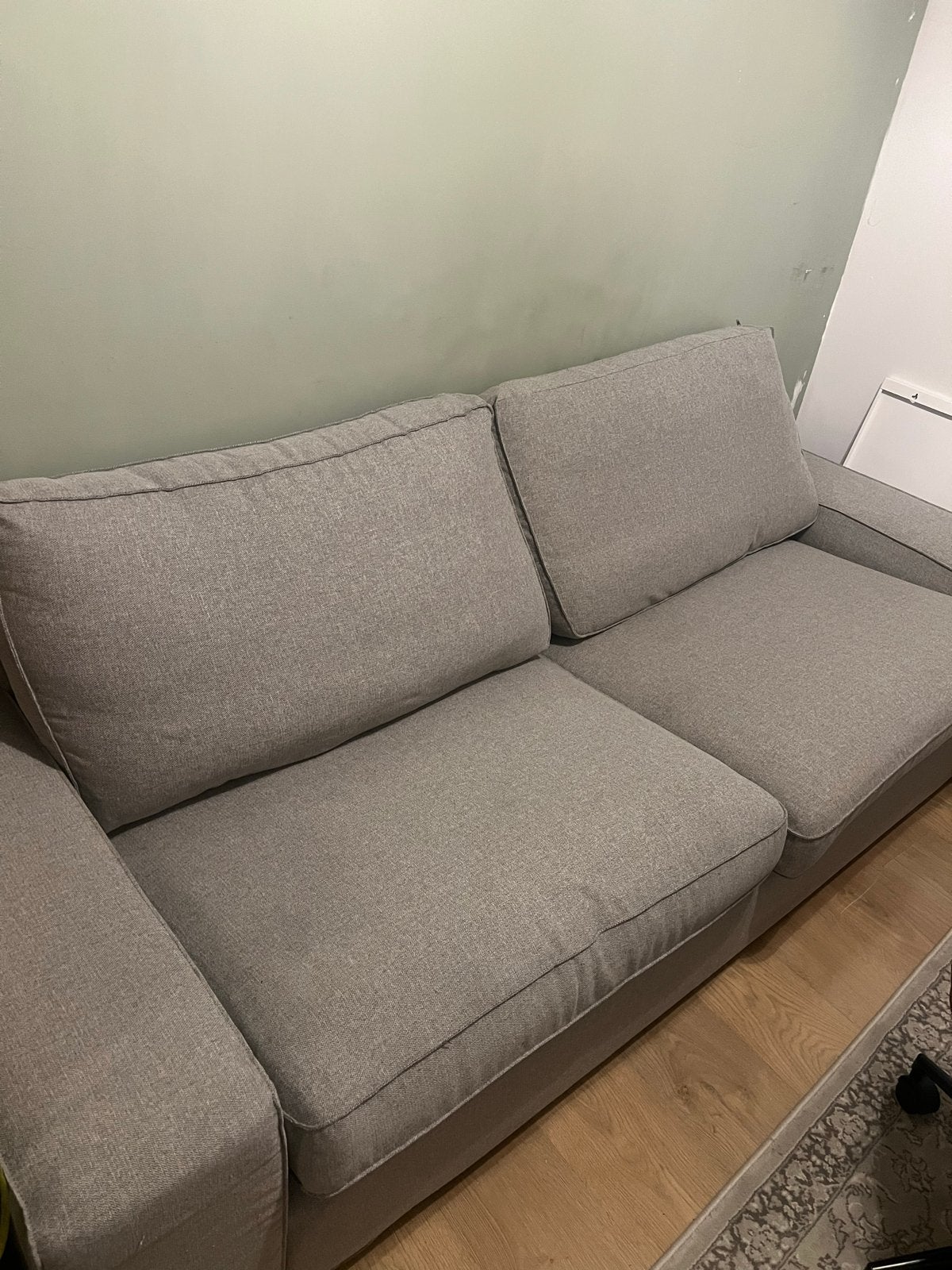 Ikea Kivik driepersoonsbank - Comfortabel en stijlvol, Ophalen, Gebruikt, Driepersoons, 75 tot 100 cm