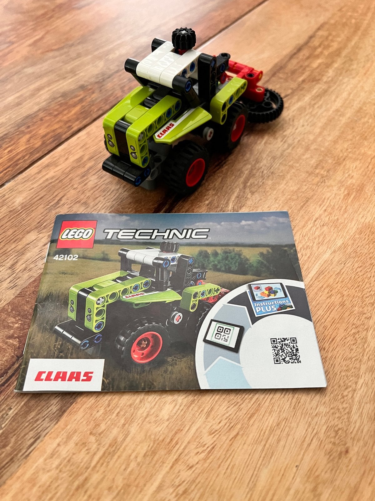 Lego Technic Claas Xerion 42102 Tractor met handleiding, Ophalen, Zo goed als nieuw, Overige merken
