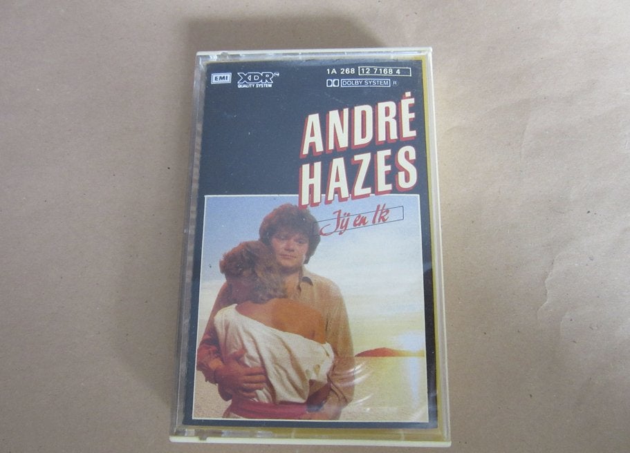 Andres Hazes cassettebandje  Jij en ik, Cd's en Dvd's, Cassettebandjes, Verzenden, Zo goed als nieuw, Nederlandstalig, 1 bandje
