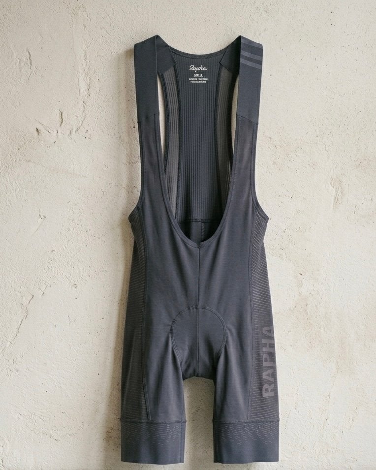 Rapha Women’s Powerweave Bib Shorts – Grijs XS, XS, Zo goed als nieuw, Dames, Onderkleding