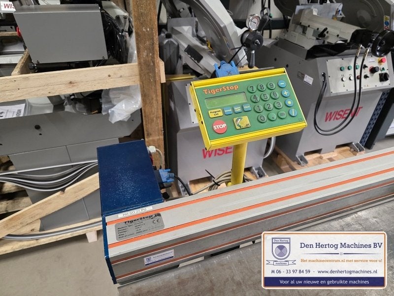 Tigerstop lengtemeetsysteem houtbewerking machines 6m, Ophalen, Gebruikt, 70 mm of meer, Overige typen