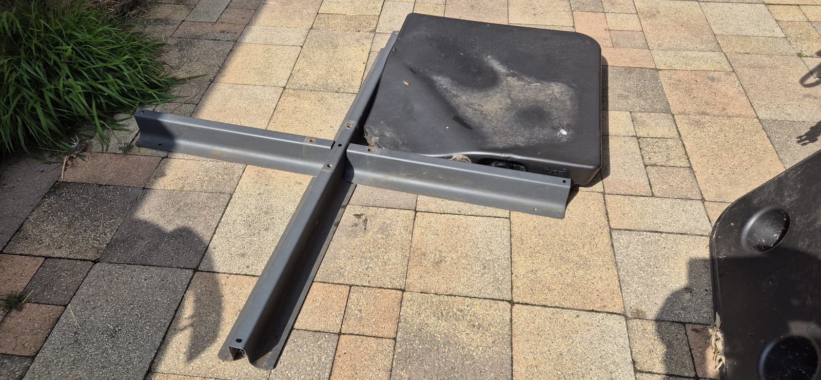 Parasol voet Tuozi   voor zwevende parasol, Ophalen, Gebruikt, Minder dan 1 meter, Parasolvoet