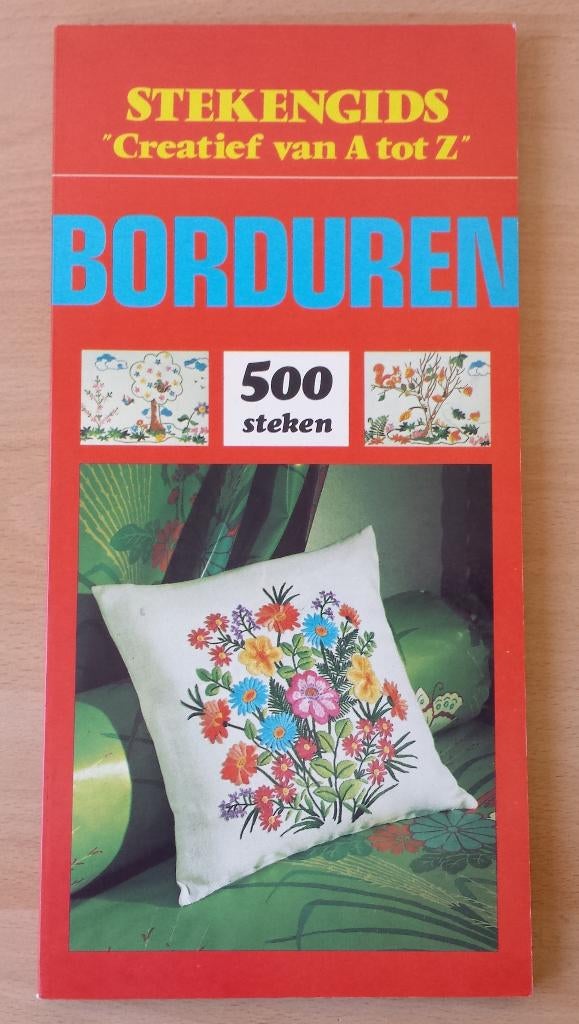 Stekengids "Creatief van A tot Z" - Borduren - 1978, Patroon, Gebruikt, Ophalen of Verzenden, Nvt