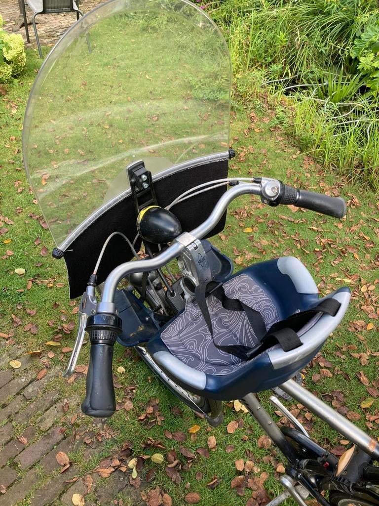 Fietsstoeltjes voor en achterop, Ophalen of Verzenden, Gebruikt, 9 t/m 18 kg, Voetsteuntjes