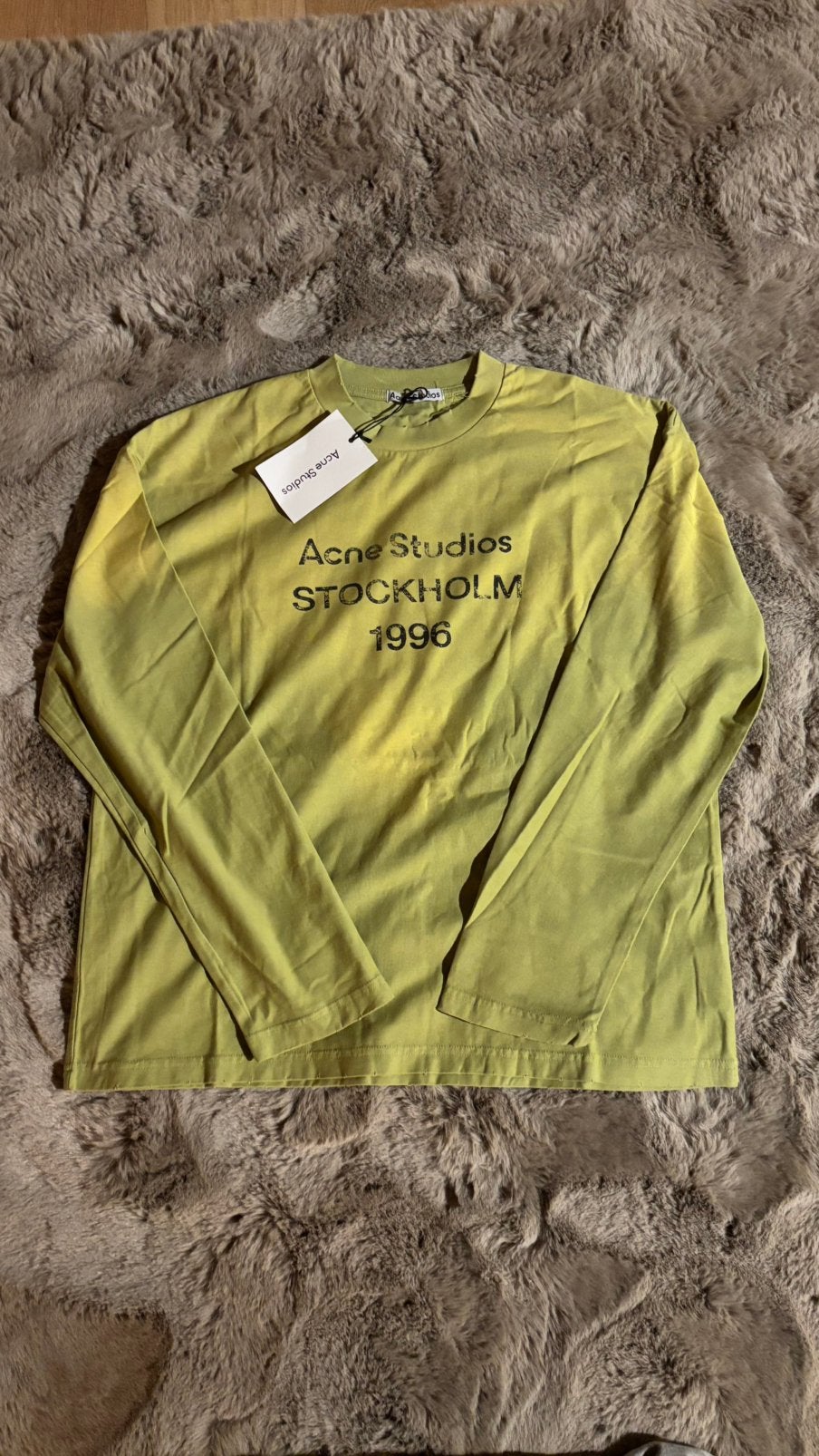 Acne Studios Longsleeve Groen - Maat L, Verzenden, Zo goed als nieuw, Maat 52/54 (L), Groen