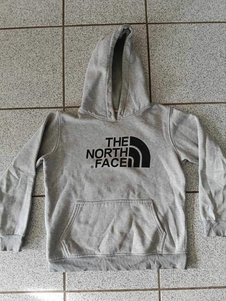 The North Face Hoodie Grijs - Maat S, Ophalen of Verzenden, Gedragen