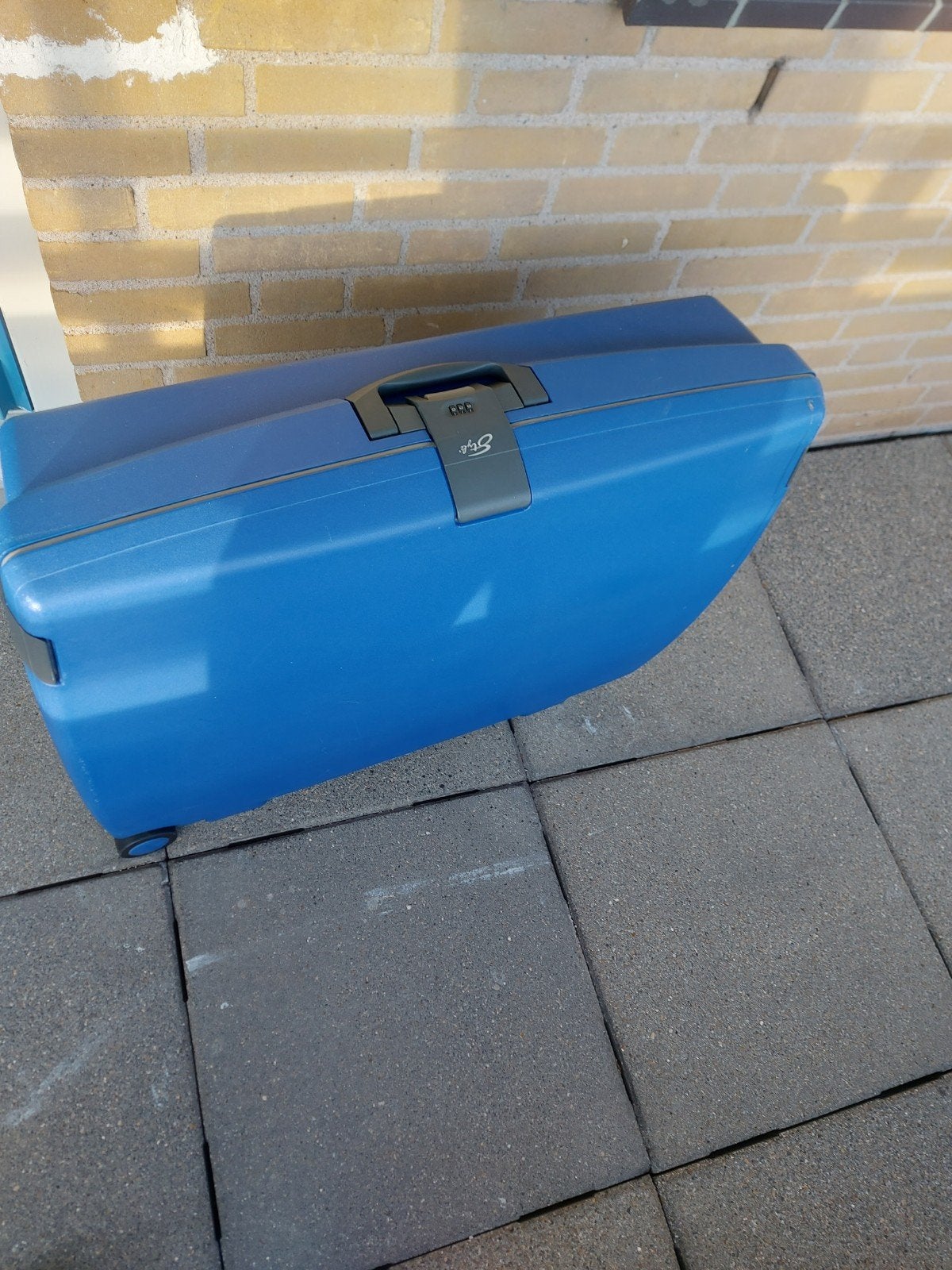 Blauwe koffer, Ophalen of Verzenden