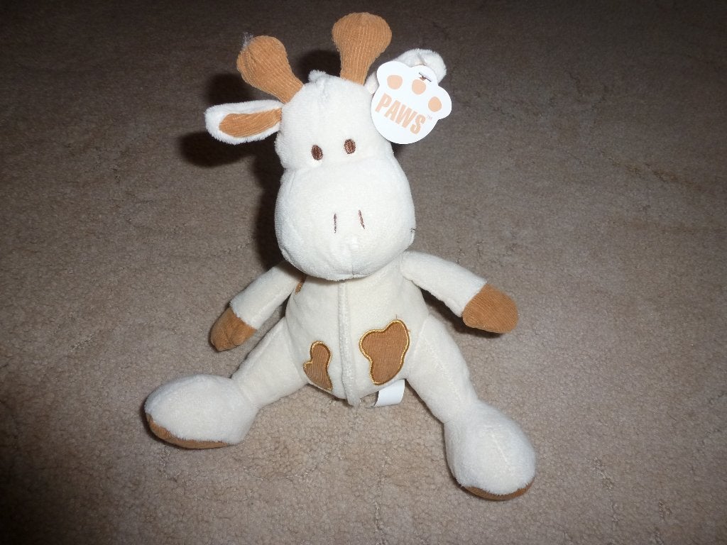 NIEUW 1 leuke lekker zachte knuffel giraffe 24 cm, Ophalen of Verzenden, Nieuw, Overige typen