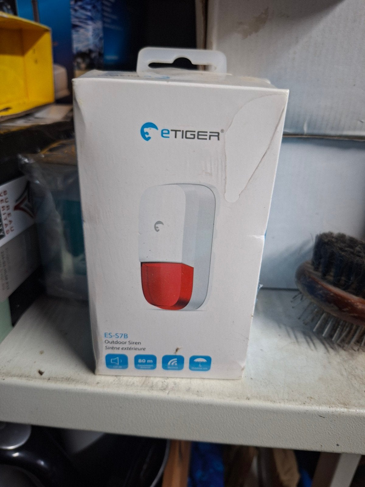 eTiger ES-S7B Buitensirene - Nieuw in verpakking, Ophalen of Verzenden, Nieuw, Sirene, Draadloos