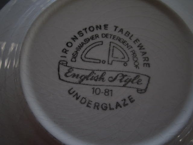 Ironstone Tableware 'English Style' servies - 12 delig, Ophalen, Overige merken, Overige typen, Vintage