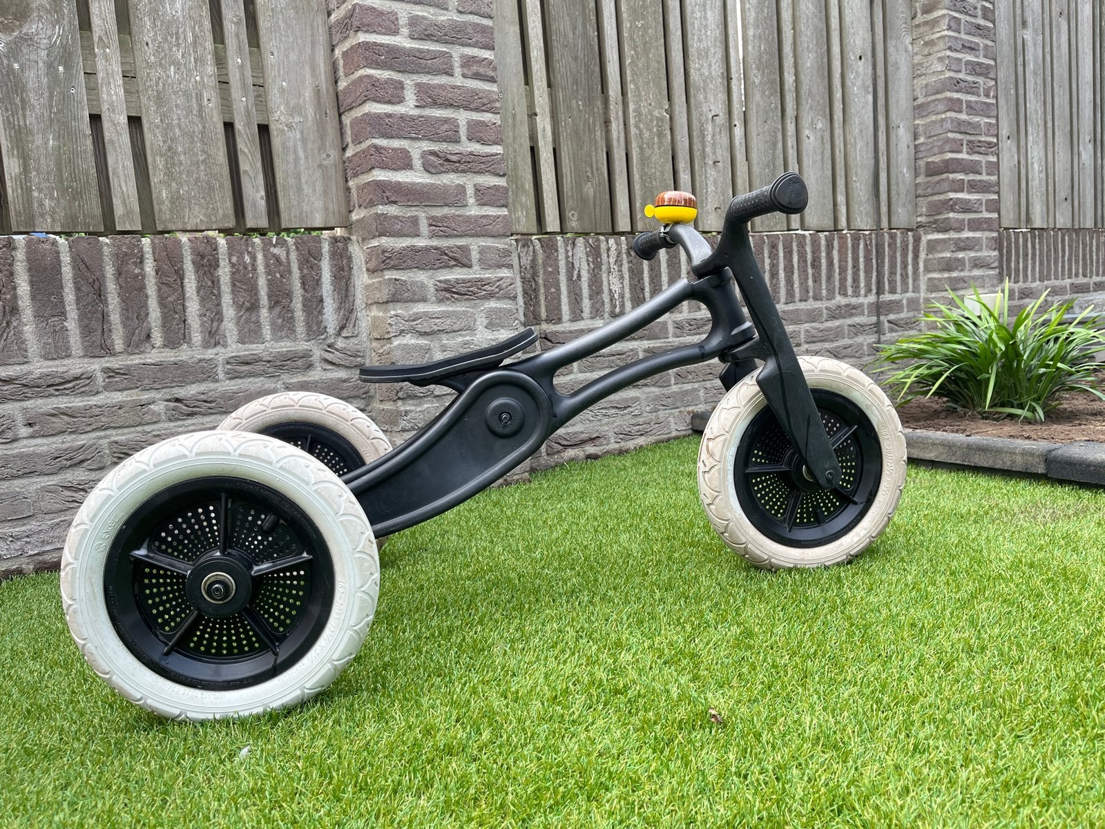Wishbone 3-in-1 Trybike: driewieler en loopfiets in één, Ophalen of Verzenden, Gebruikt, Terugtraprem, Verstelbare zitting