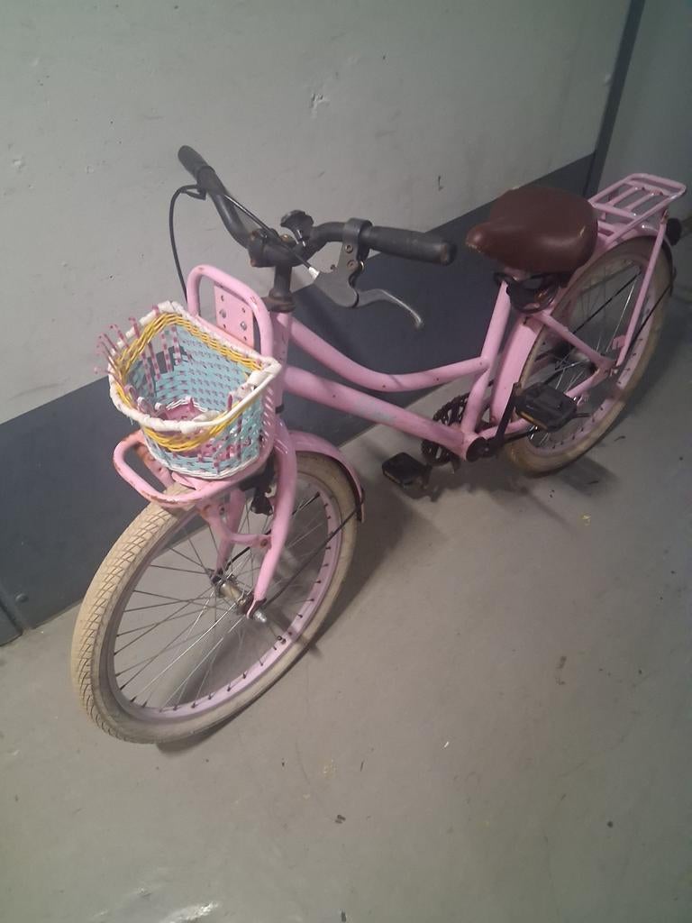 Fiets roze, Fietsen en Brommers, Ophalen of Verzenden, Gebruikt, 16 inch