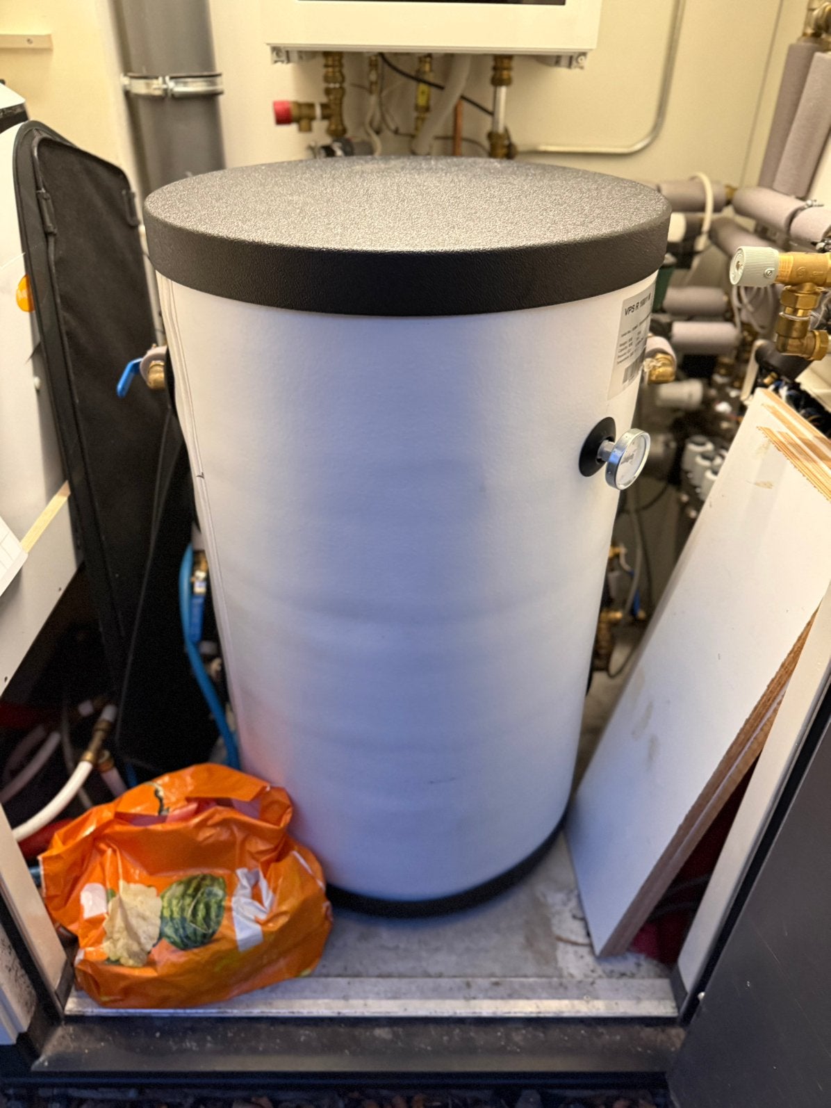 Vaillant buffervat 100 liter, Ophalen, Zo goed als nieuw
