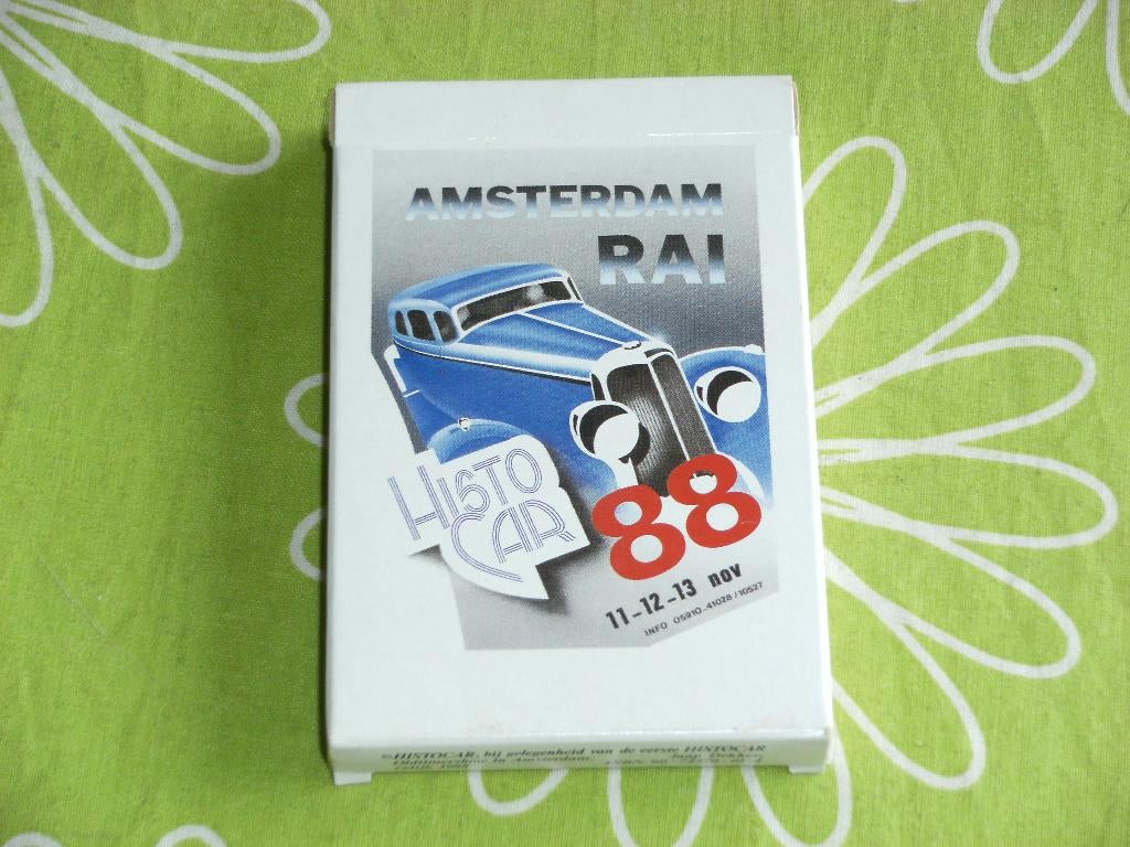 Auto 88 kwartet - Amsterdam RAI Histo, Verzamelen, Speelkaarten, Jokers en Kwartetten, Ophalen of Verzenden, Nieuw, Kwartet(ten)