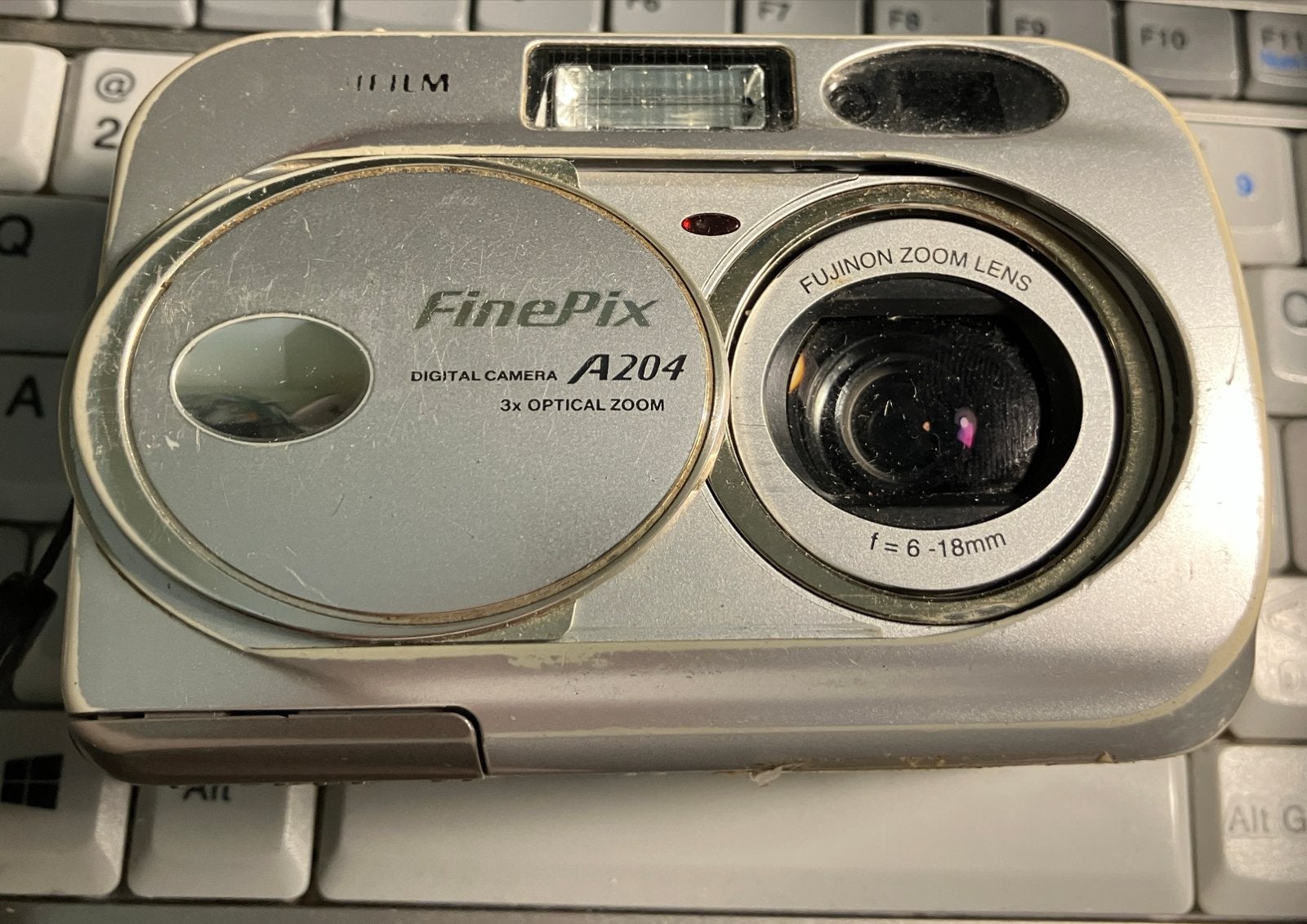 Fujifilm FinePix A204 Compactcamera - Vintage Digitale Camer, Gebruikt, Geheugenkaart, Fujifilm, Compactcamera