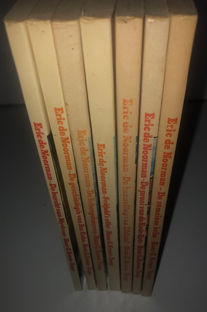 Eric de Noorman 7 delen, Boeken, Stripboeken, Gelezen, Meerdere stripboeken, Ophalen of Verzenden