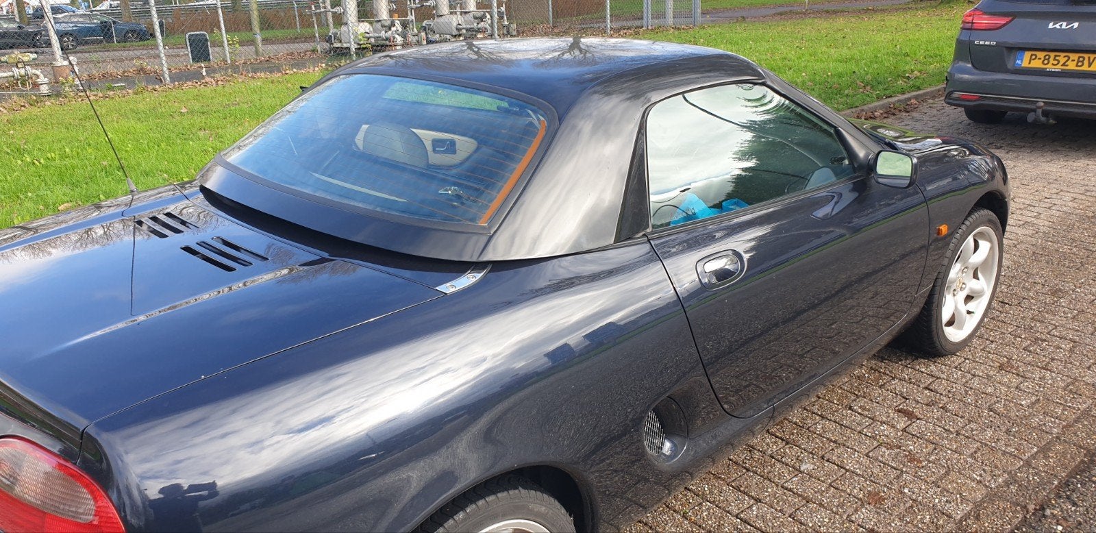 hardtop voor MG type F, Ophalen, Gebruikt, Achter, MG