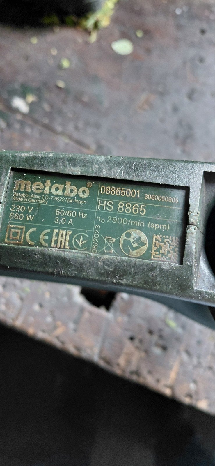 Metabo HS 8865 Heggenschaar - Elektrisch, 650W, Ophalen of Verzenden, Gebruikt, Elektrisch, Metabo