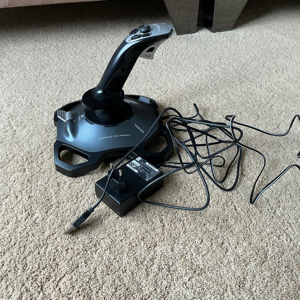Logitech Force 3D Pro Joystick, Computers en Software, Joysticks, Ophalen of Verzenden, Zo goed als nieuw