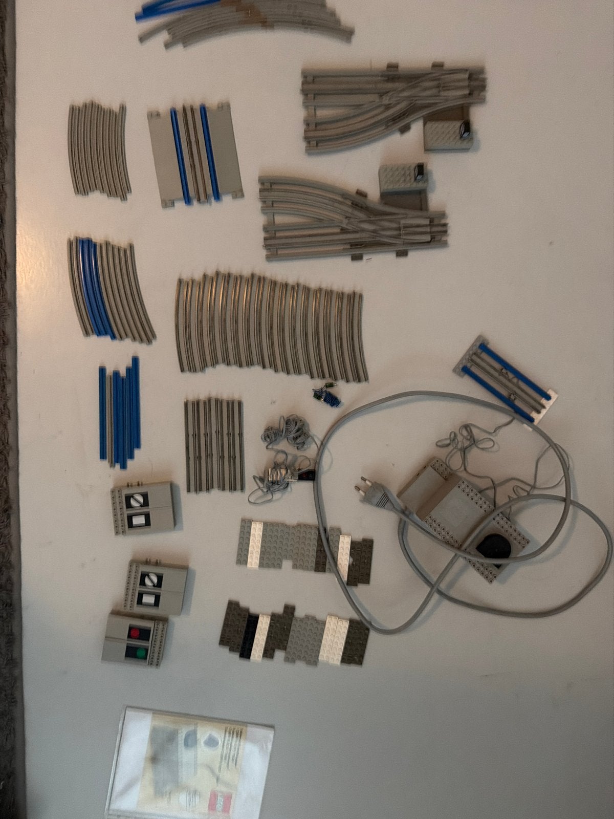 Lego Treinrails en Wissels met Besturing, Gebruikt, Overige thema's, Lego, Ophalen of Verzenden