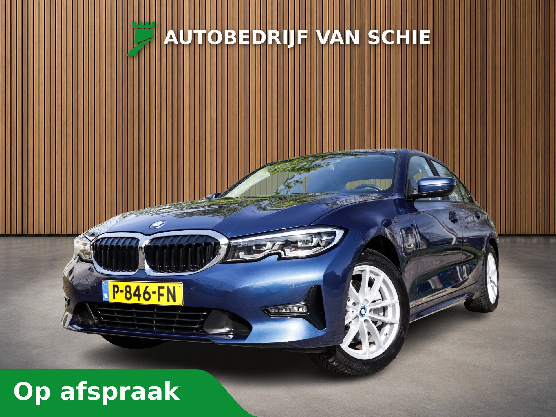 BMW 3-serie 320e Business Edition Plus 1e-Eig. & Keurig-Onde, Automaat, Gebruikt, 4 cilinders, Blauw