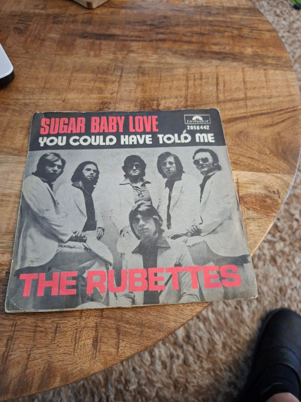 the rubettes  / sugar baby love, Ophalen of Verzenden, Gebruikt, Pop