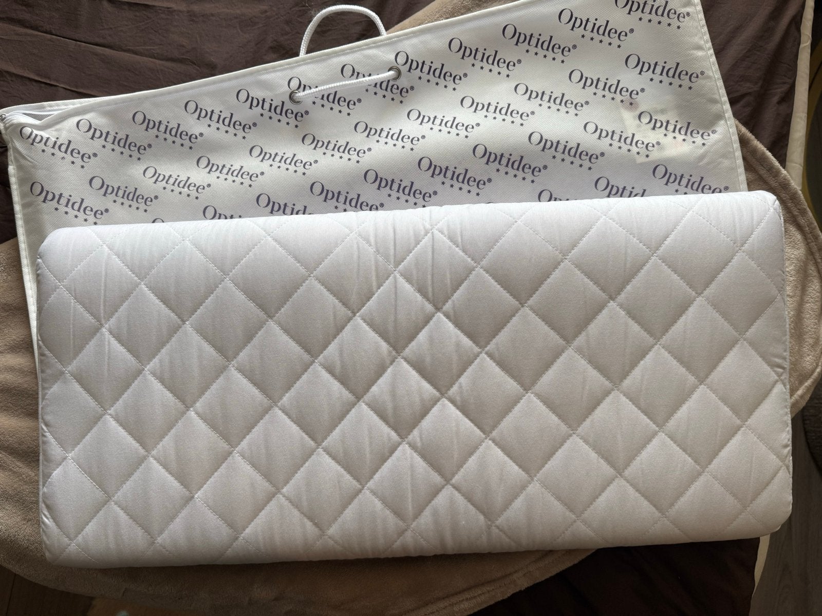 Optidee Neksteun kussen 40x80 cm, Ophalen of Verzenden, Nieuw, Overige merken