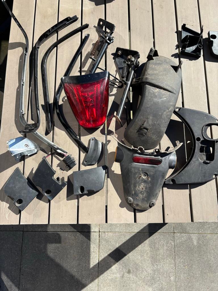 Vespa onderdelen, Fietsen en Brommers, Ophalen, Gebruikt, Overige typen, Overige merken