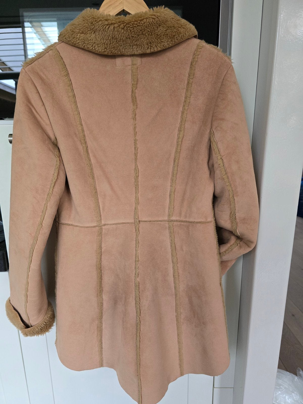 Cecil jas met teddy voering - Maat 40, Maat 38/40 (M), Beige, Ophalen of Verzenden, Zo goed als nieuw