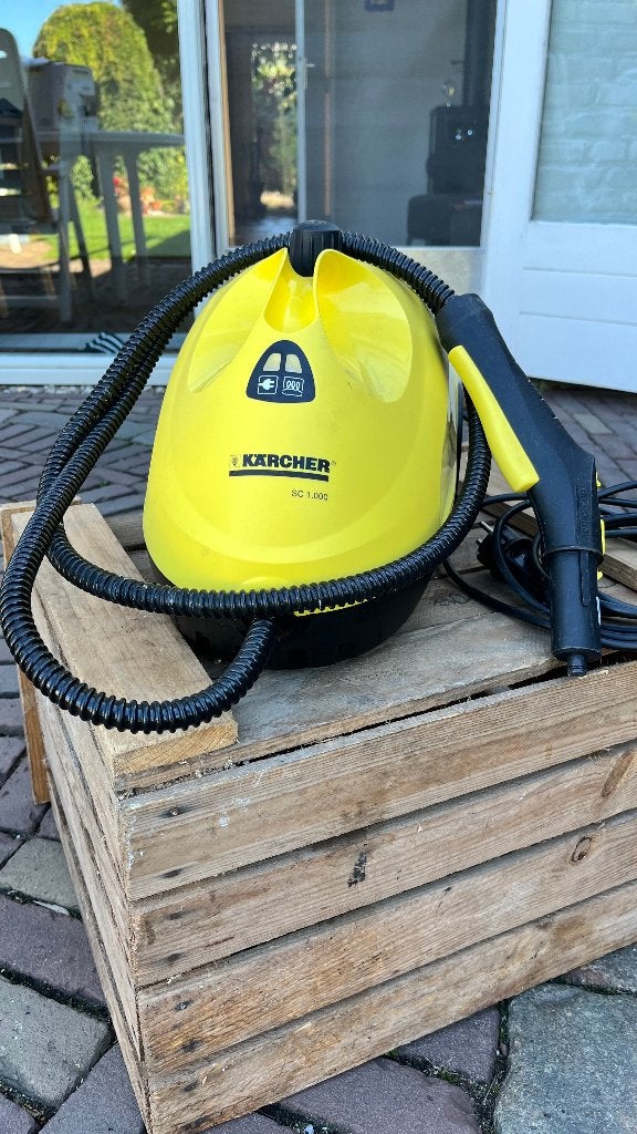Kärcher stoomreiniger type SC 1.000, Ophalen of Verzenden, Zo goed als nieuw, Stoomreiniger