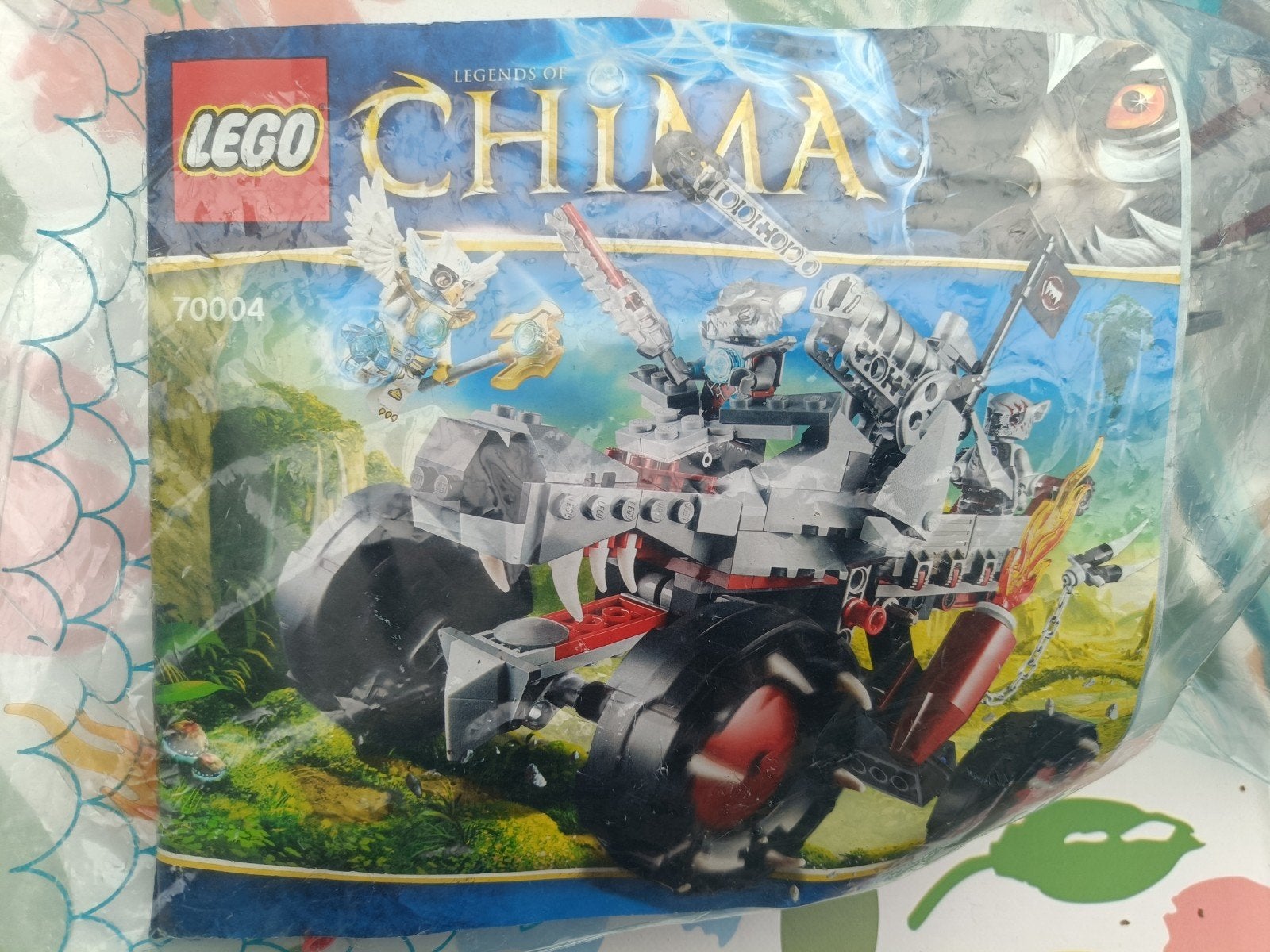 LEGO Legends of Chima 70004 Worriz' Wolfbike, Gebruikt, Overige thema's, Lego, Ophalen of Verzenden