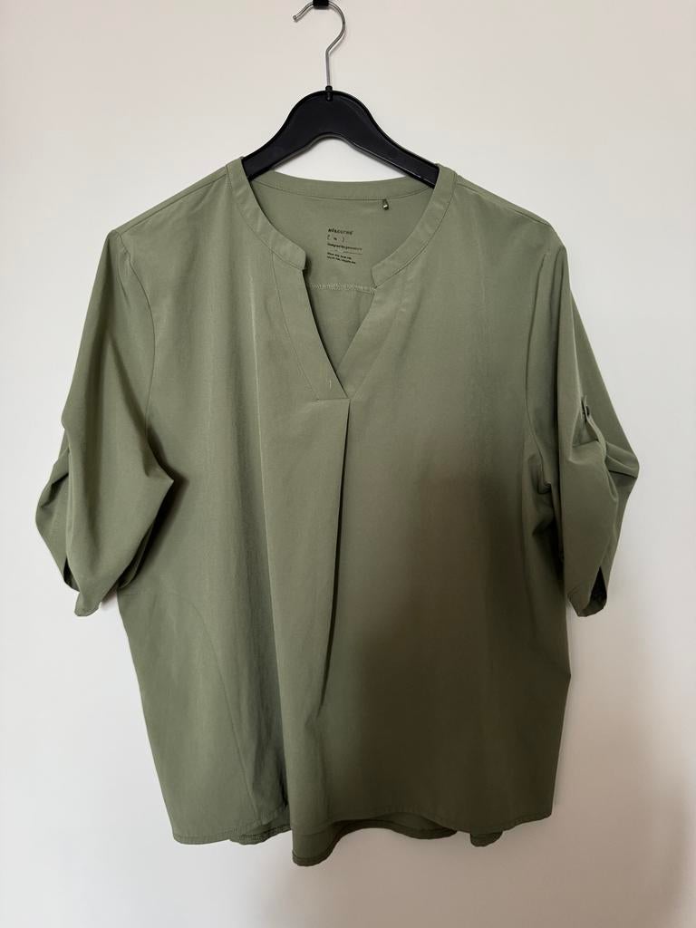 Ayacucho tropenblouse zgan, Ophalen of Verzenden, Zo goed als nieuw, Maat 46/48 (XL) of groter, Groen