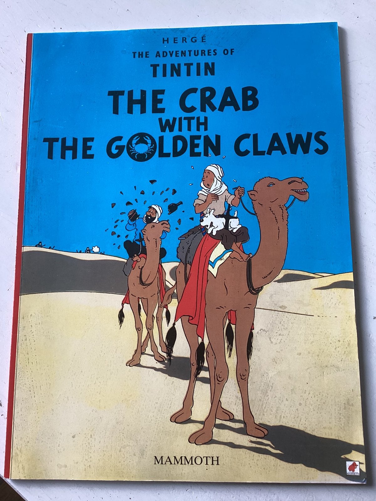 Tintin - The crab with the golden claws (Kuifje), Eén stripboek, Verzenden, Zo goed als nieuw