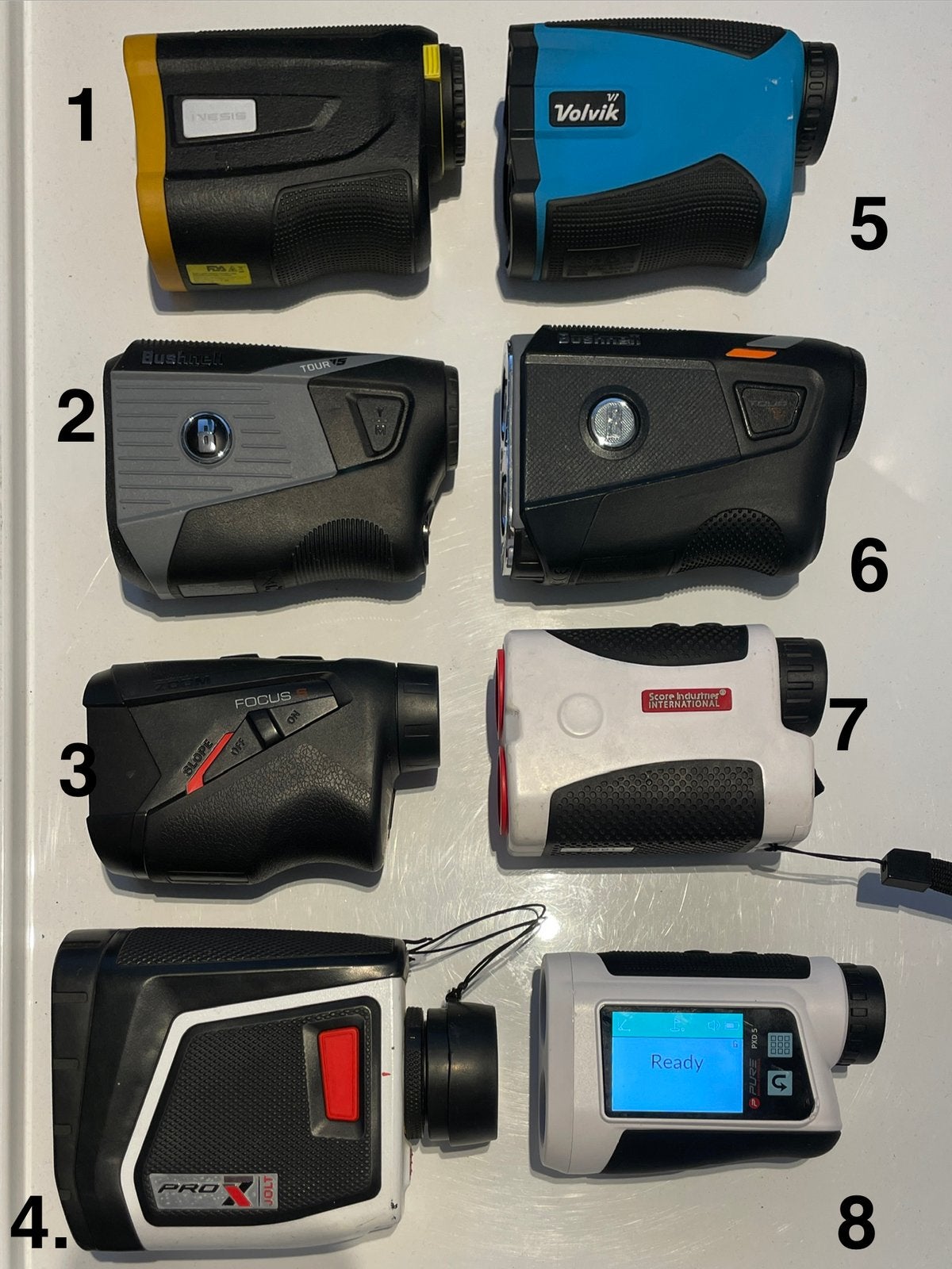 Rangefinders voor golf. Diversen., Sport en Fitness, Ophalen of Verzenden, Zo goed als nieuw, Bal(len)