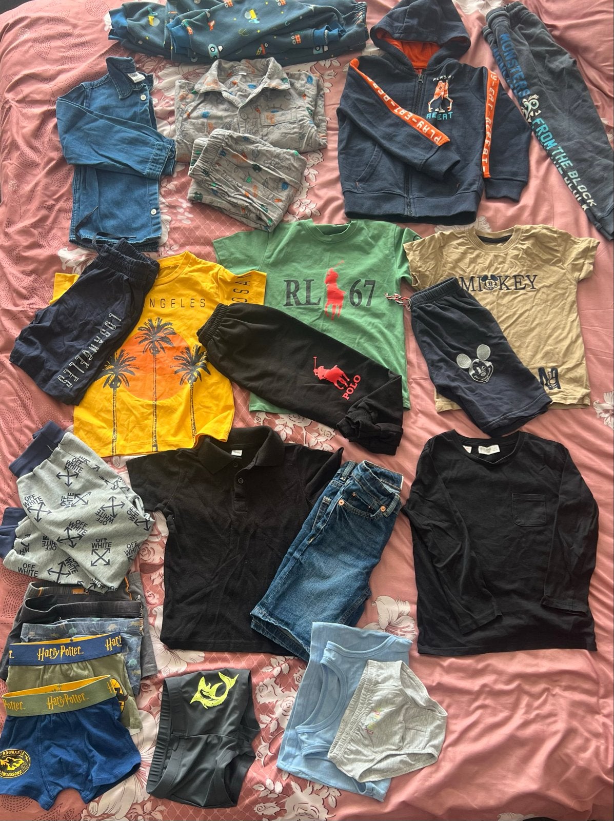 Grote set jongenskleding, Kinderen en Baby's, Kinderkleding | Maat 104, Ophalen of Verzenden, Gebruikt, Jongen, Setje