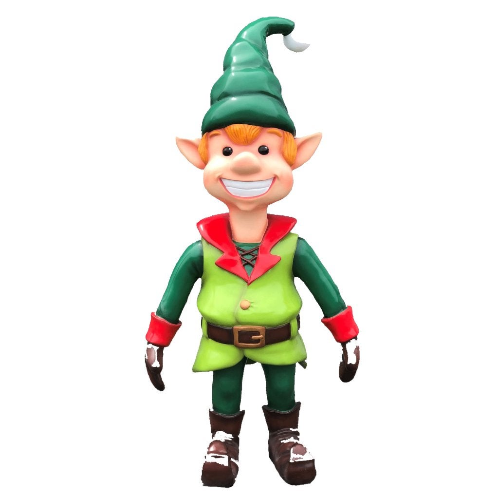 Santa Elf Girl en Boy – Kerstman Hoogte 133 cm, Diversen, Ophalen, HorecaBeelden, Nieuw, HorecaBeelden