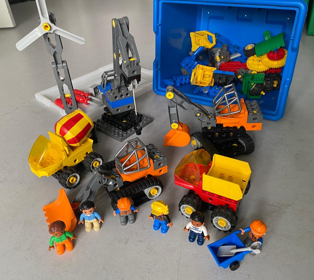 Lego Duplo Education 45002 Tech Machines Toolo, Kinderen en Baby's, Speelgoed | Duplo en Lego, Gebruikt, Ophalen of Verzenden