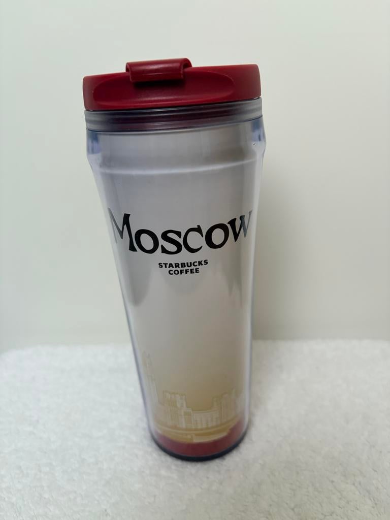 Zeldzame Starbucks Moscow (Moskou) City Tumbler –Global Icon, Overige typen, Kunststof, Ophalen of Verzenden, Zo goed als nieuw