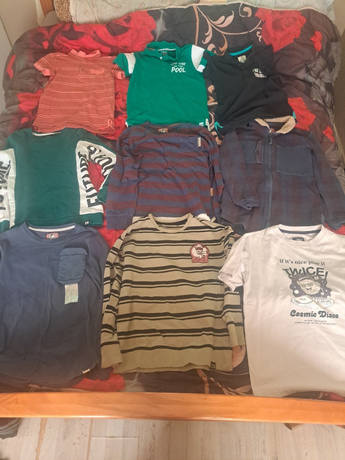 Z8 bovenkleding pakket maat 140/146 - 9 stuks, Z8, Ophalen of Verzenden, Zo goed als nieuw, Setje