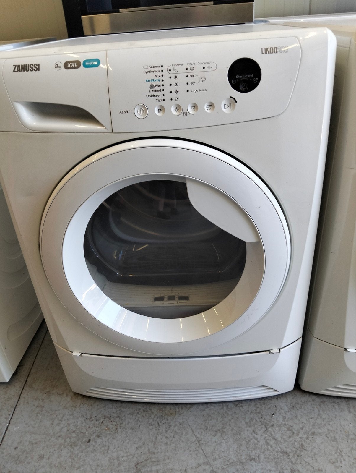 Zanussi Lindo300 8kg Condensdroger, Witgoed en Apparatuur, Wasdrogers, 6 tot 8 kg, Gebruikt, Ophalen of Verzenden, 85 tot 90 cm