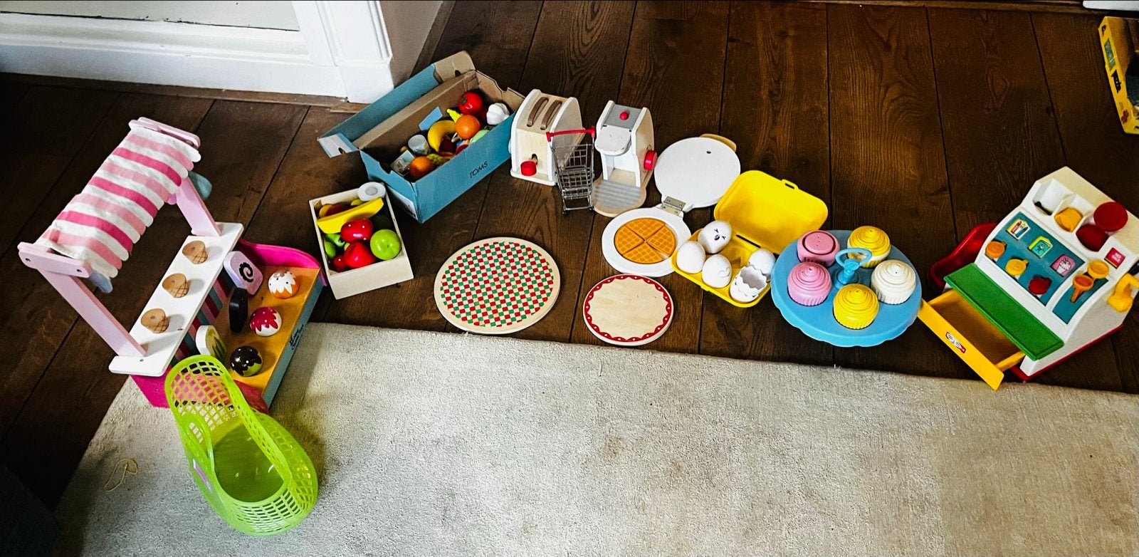 Grote set keuken- en winkel speelgoed voor kinderen, Ophalen, Gebruikt, Jongen of Meisje
