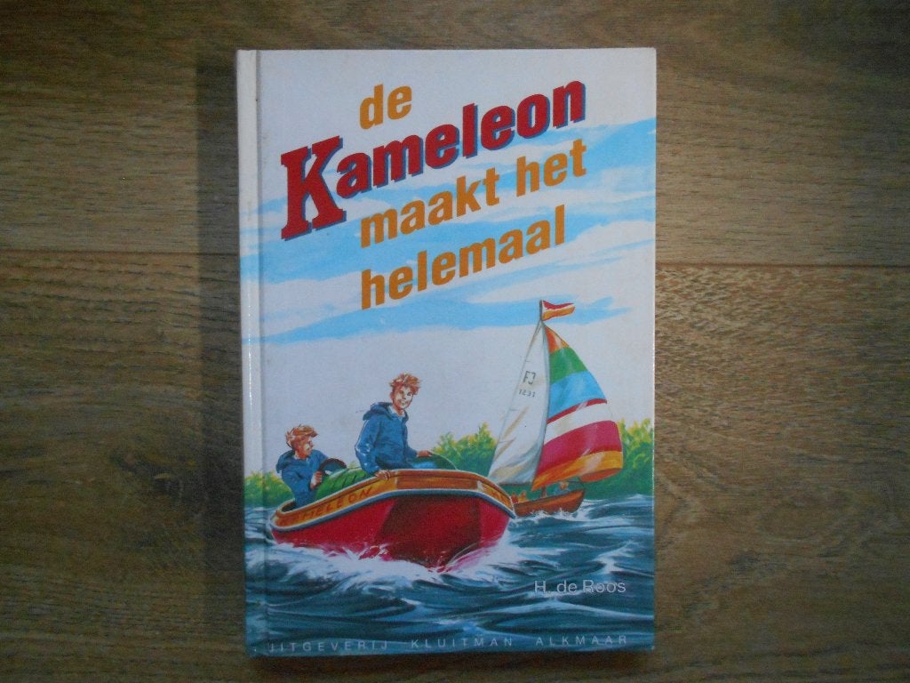 H. de Roos De Kameleon maakt het helemaal, Ophalen of Verzenden, Zo goed als nieuw, Fictie algemeen