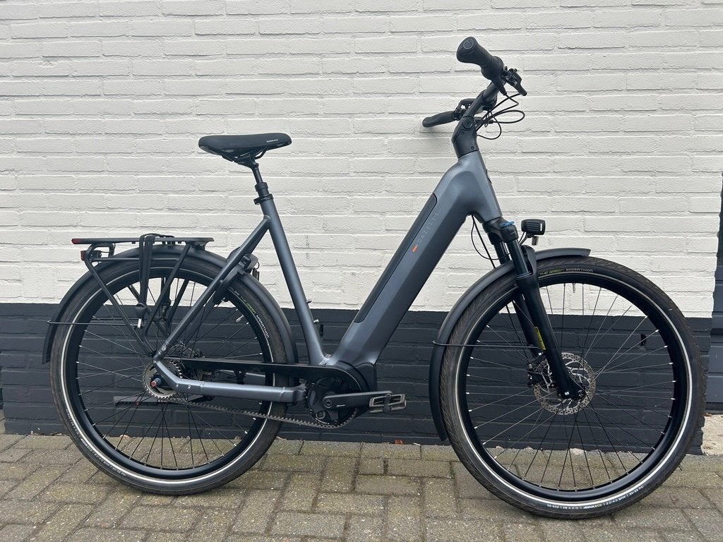 Gazelle Ultimate C5+ 5 versn. met Hydraulische schijfremmen, Fietsen en Brommers, Ophalen, Gebruikt, X, 59 cm of meer