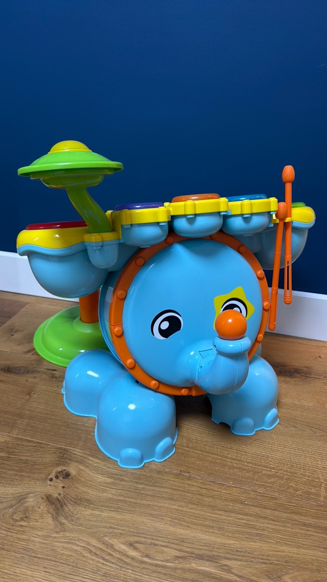 Vtech kinder drumstel, Ophalen, Zo goed als nieuw, 6 maanden tot 2 jaar