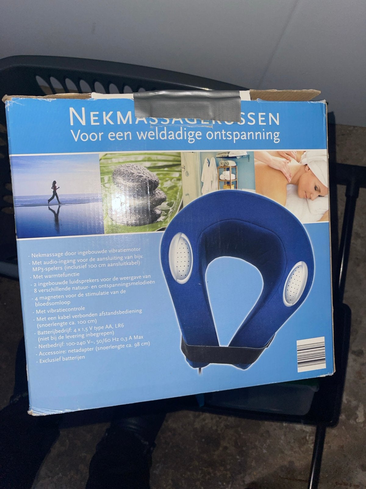 Nekmassagekussen voor ontspanning, Ophalen, Zo goed als nieuw, Massagestoel of Kussen