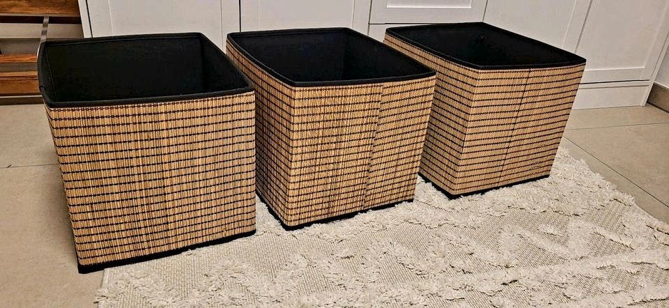 2x gnabbas manden bakken Ikea, Ophalen, Mand, Vierkant, Zo goed als nieuw